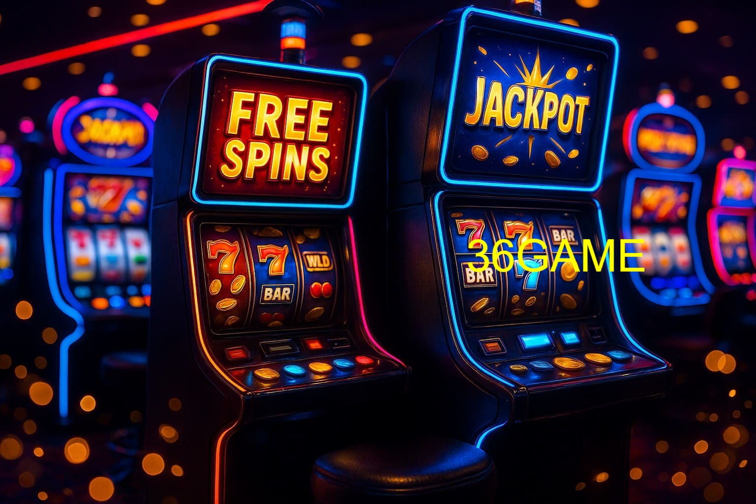 Diversos jogos de caça-níqueis