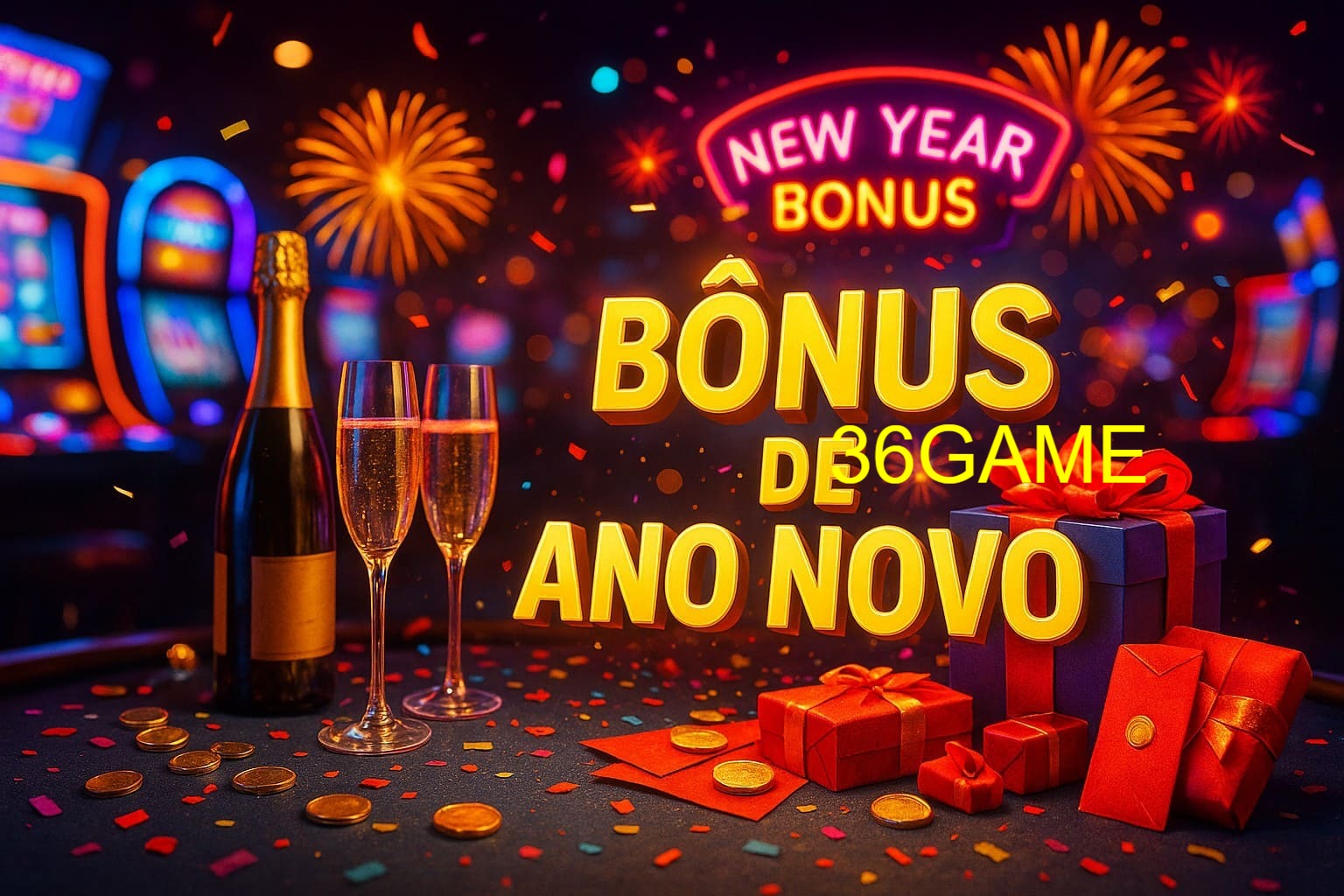 Promoções de Ano Novo no 36GAME
